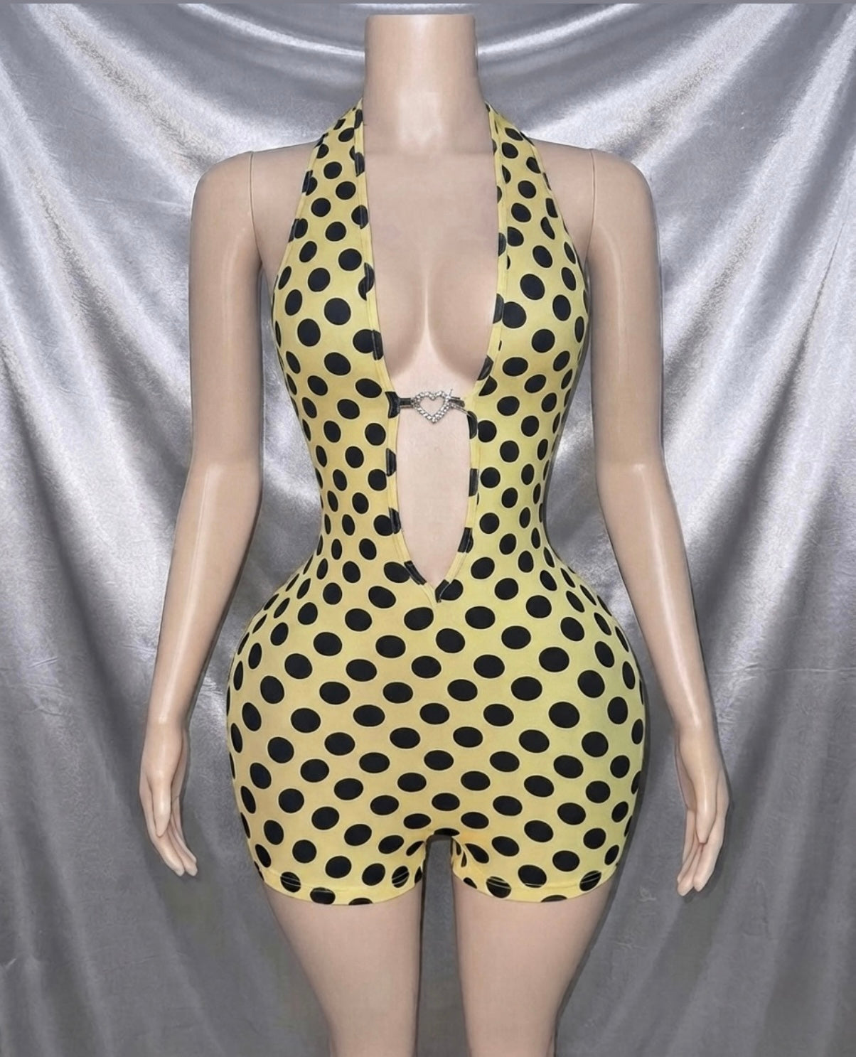 Sunshine Dot Romper