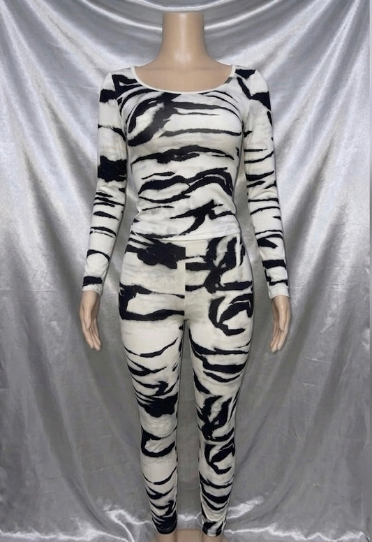 Zebra Print Set