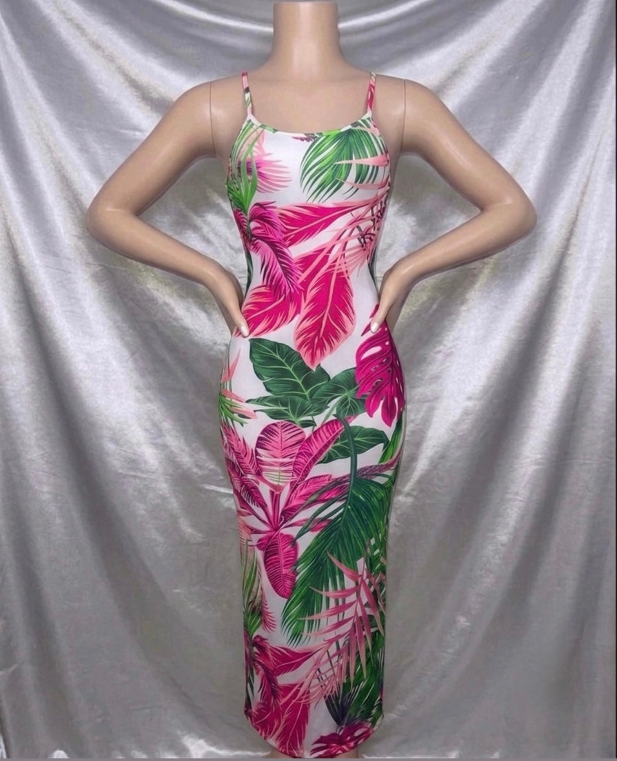 Tropical Maxi Dress